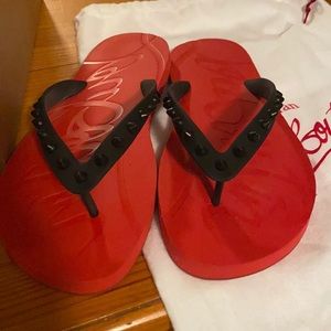 Christian Louboutin Flip Flops